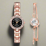 Luna Chic Bangle Watch Set - Clossly