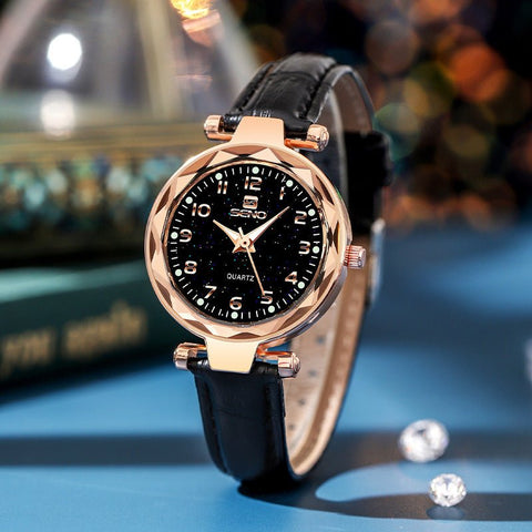 Celeste Noir Watch - Clossly