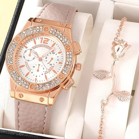 Fashion PU Strap Watch - Clossly