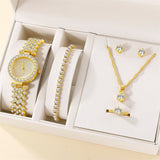 Luna Luxe Jewelry Watch Set - Clossly